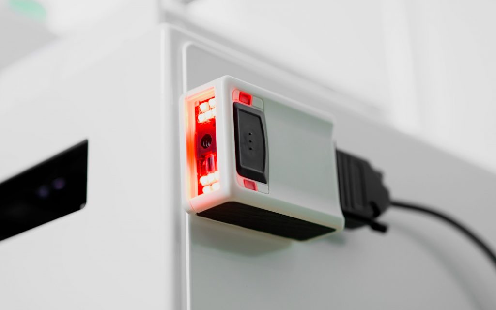 Lecteur de Datamatrix intégré sur Celia pour assurer traçabilité des médicaments