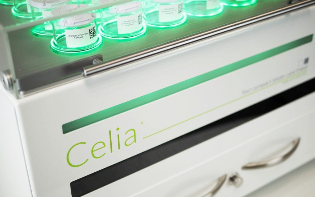 Robot Celia remplisseur de semainiers