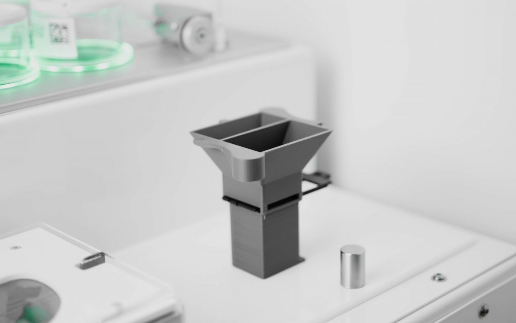 Vue du mécanisme de nettoyage facile du robot Celia